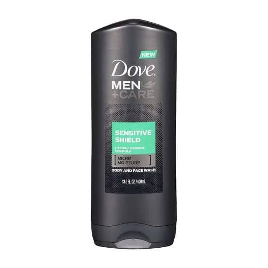 Dove Men+Care Sensitive Shield Body and Face Wash (400ml)