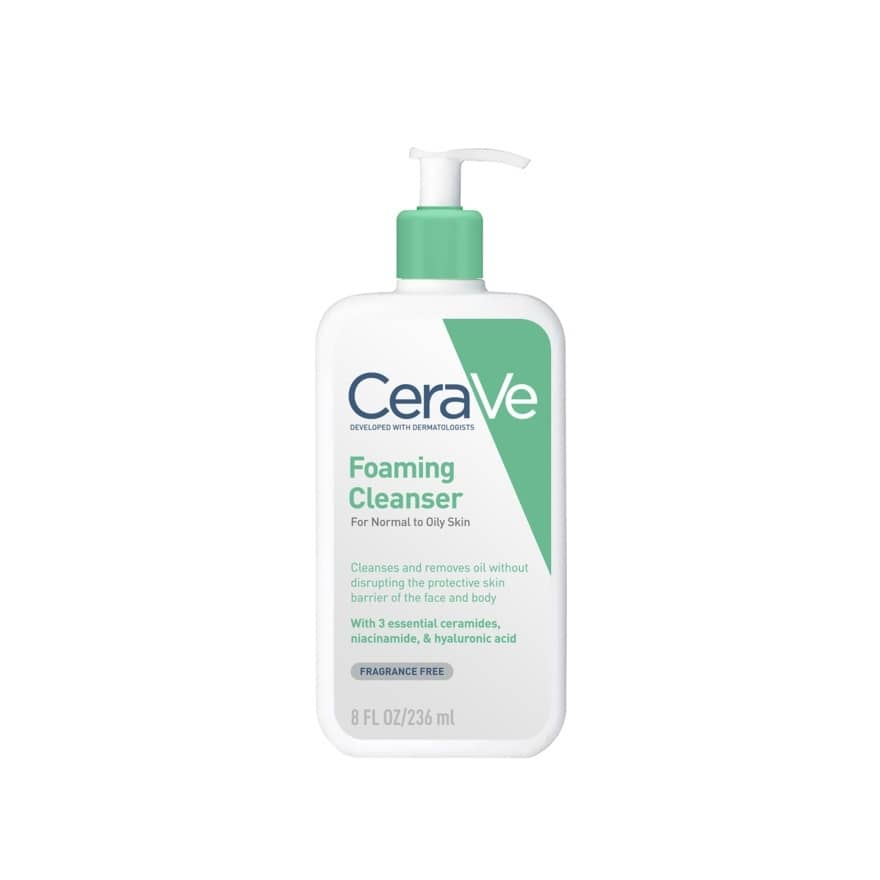 CeraVe Foaming Cleanser for Normal to Oily Skin (236ml)