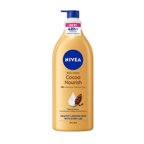 NIVEA Cocoa Nourish Bodi Lotion With Cocoa Butter & pure Hayaluron